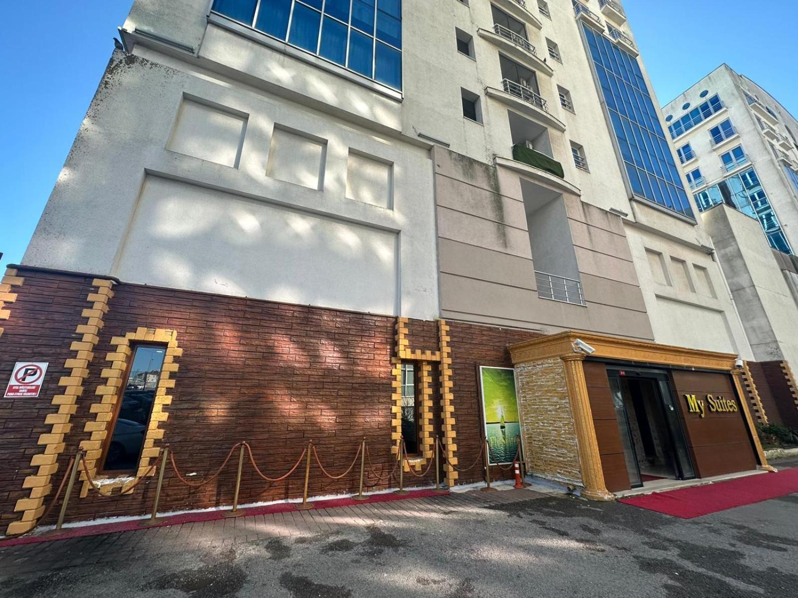 Myy Suites Hotel Istambul Exterior foto